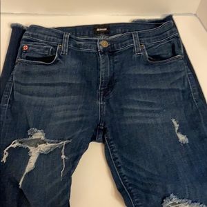 Hudson Super Skinny Destroyed Jean